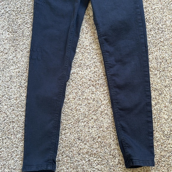Topshop Moto Skinny Stretchy Jeans In Black Waist 28 length 30 - Picture 6 of 9